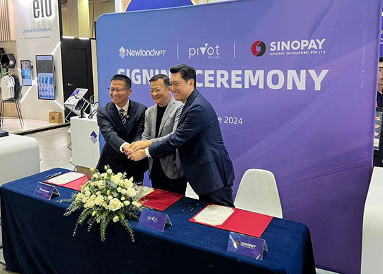 PIVOT Fintech, Newland NPT and Sinopay Group Sign Memorandum of Understanding at NRF 2024 Retail’s Big Show Asia Pacific